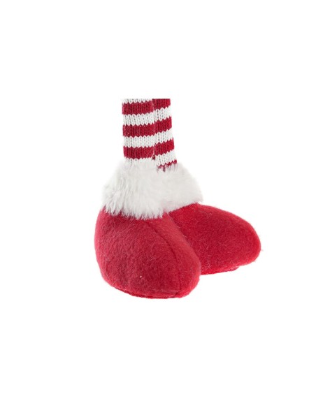 Figurine Décorative DKD Home Decor Noël Poupée Polyester Filles (11 x 7 x 43 cm) (2 Unités)