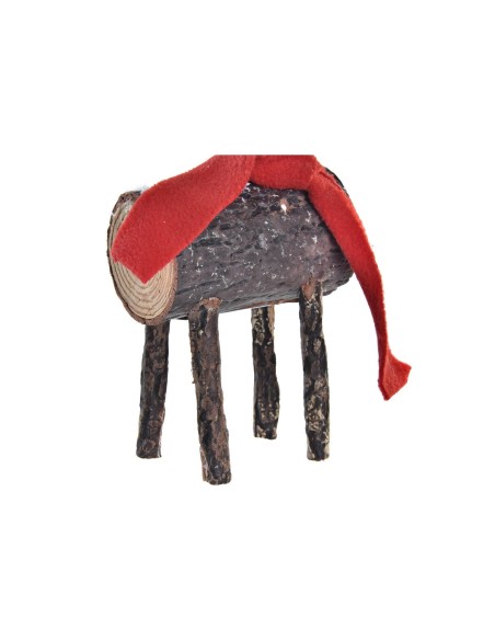 Figurine Décorative DKD Home Decor Noël Paillettes Renne Bouleau (10 x 9 x 23 cm) (2 Unités)