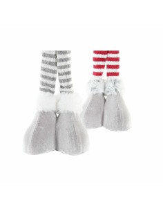 Figurine Décorative DKD Home Decor Noël Poupée Polyester (17 x 9 x 79 cm) (2 Unités) 2