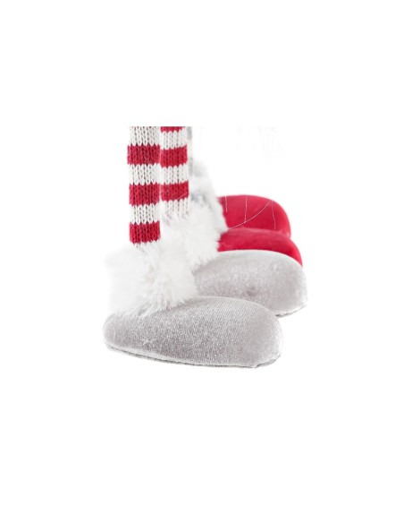 Figurine Décorative DKD Home Decor Noël Gnome Polyester (15 x 12 x 55 cm) (2 Unités)