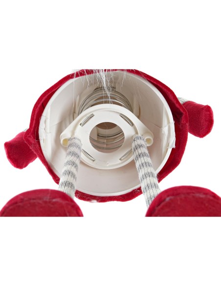 Figurine Décorative DKD Home Decor Noël Gnome Polyester (15 x 12 x 55 cm) (2 Unités)