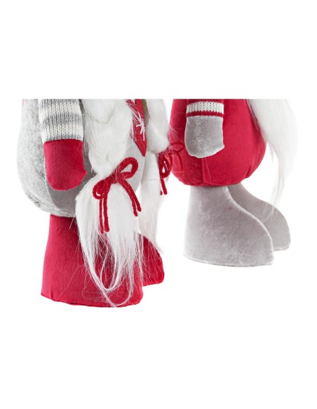 Figurine Décorative DKD Home Decor Noël Gnome Polyester (20 x 9 x 50 cm) (2 Unités)