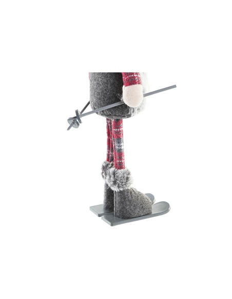 Figurine Décorative DKD Home Decor Noël Gnome Polyester (16 x 12 x 46 cm) (2 Unités)