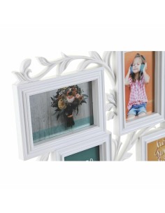 Cadre photo DKD Home Decor Verre Blanc PP Urbaine (52,5 x 2 x 35 cm) (2 Unités) 2