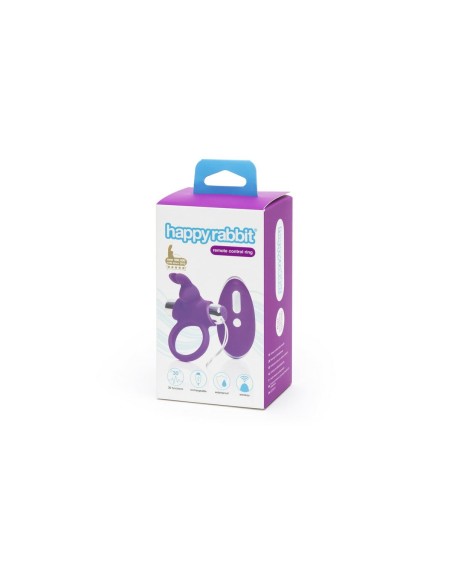 Anneau Pénis Happy Rabbit Remote Control Vibration