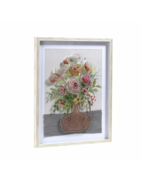 Cadre DKD Home Decor Vase (53 x 3 x 63 cm) (2 Unités)