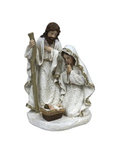 Crèche de Noël DKD Home Decor Résine (2 Unités) (12 x 10 x 19 cm)