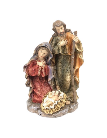 Crèche de Noël DKD Home Decor Résine (2 Unités) (12 x 10 x 19 cm)
