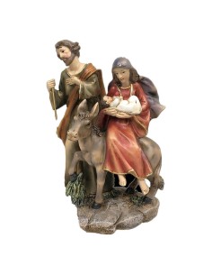 Crèche de Noël DKD Home Decor Résine (2 Unités) (12 x 12 x 21 cm)