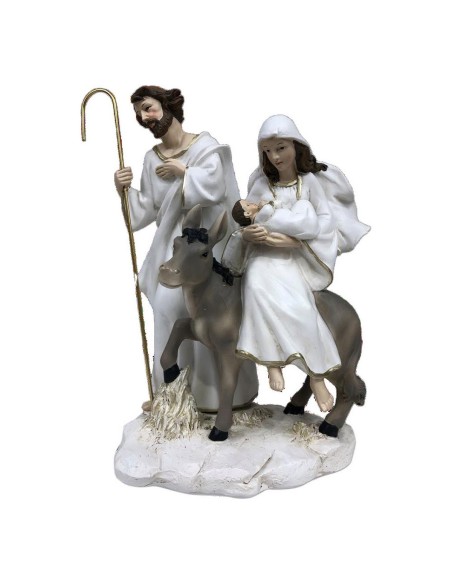 Crèche de Noël DKD Home Decor Résine (2 Unités) (12 x 12 x 21 cm)