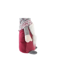 Décorations de Noël DKD Home Decor Gnome Polyester (24 x 14 x 58 cm) (2 Unités) 2