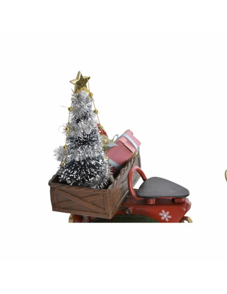 Décorations de Noël DKD Home Decor Motocyclette Métal (17,5 x 7 x 15,5 cm) (2 Unités)