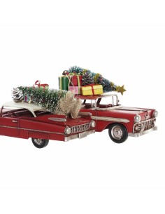 Décorations de Noël DKD Home Decor Voiture Métal (26 x 10 x 12 cm) (2 Unités) 2