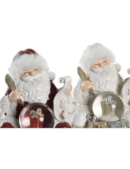 Décorations de Noël DKD Home Decor Résine (2 Unités) (14 x 12 x 14 cm)