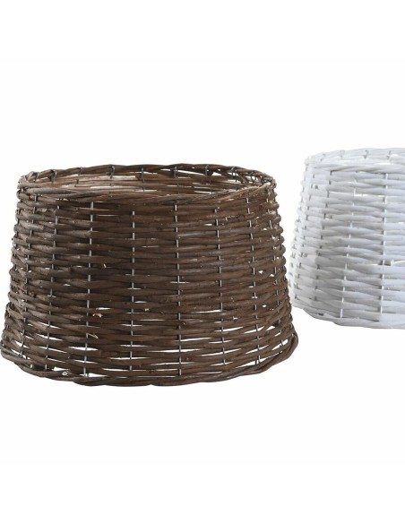 Jupe pour l'arbre de Noël DKD Home Decor osier (39 x 39 x 22 cm) (2 Unités)