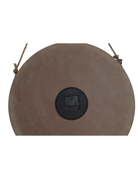 Horloge Murale DKD Home Decor Naturel Bicyclette Corde Blanc Vintage Bois MDF (50 x 4,5 x 50 cm) (2 Unités)