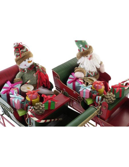 Décorations de Noël DKD Home Decor Métal (38 x 19 x 35 cm) (2 Unités)