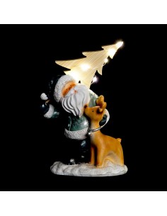 Décorations de Noël DKD Home Decor Résine (18 x 11 x 23,5 cm) (3 Unités)