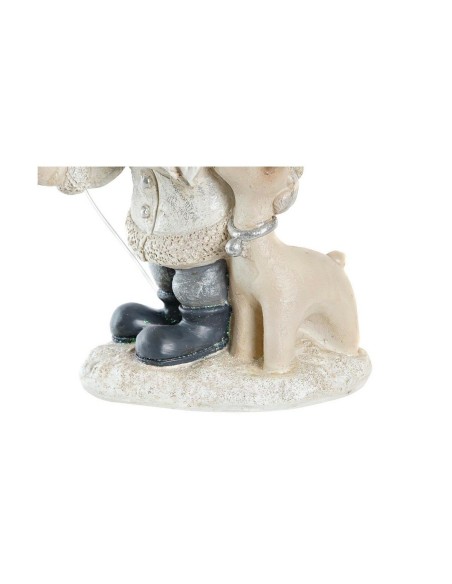 Décorations de Noël DKD Home Decor Résine (18 x 11 x 23,5 cm) (3 Unités)