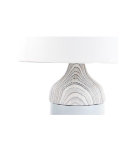 Lampe de bureau DKD Home Decor Céramique Marron Blue marine (2 Unités) 2
