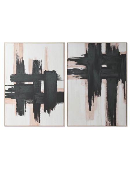 Cadre DKD Home Decor Abstrait Urbaine (100 x 4 x 140 cm) (2 Unités)