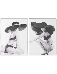 Cadre DKD Home Decor Chapeau (90 x 4 x 120 cm) (2 Unités)