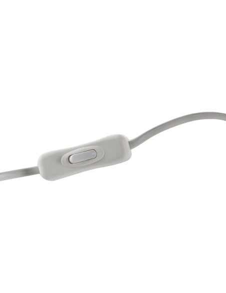 Lampe de bureau DKD Home Decor Rose Blanc Résine 220 V 40 W (25 x 15 x 29 cm) (2 Unités)