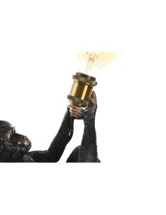 Lampe de bureau DKD Home Decor 31,5 x 18 x 27 cm Doré Métal Cuivre Résine 220 V 50 W (2 Unités) 2