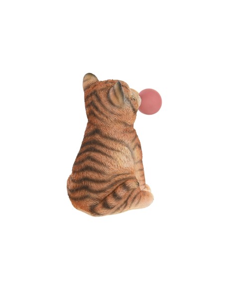 Figurine Décorative DKD Home Decor 13,5 x 11 x 15 cm Résine Chat (3 Unités)