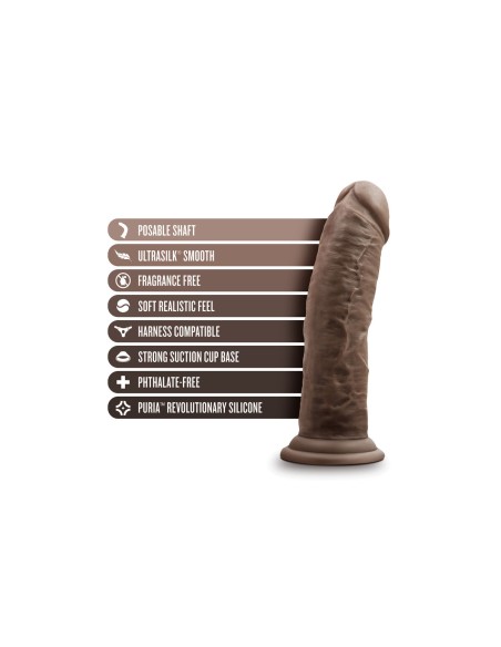 Gode réaliste Blush Dr Skin Silicone Ø 5 cm (19 cm)