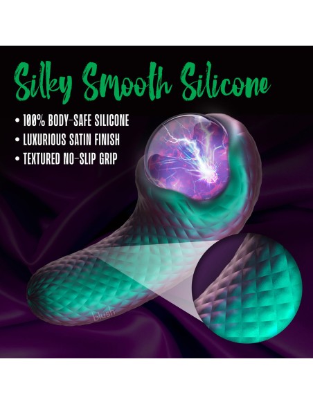 Vibromasseur anal Blush Temptasia Bleu