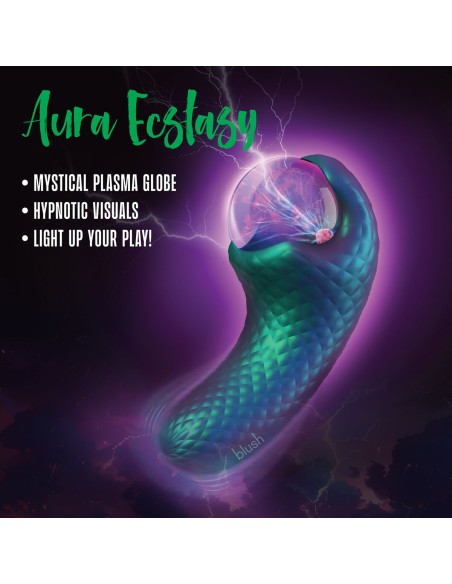 Vibromasseur anal Blush Temptasia Bleu