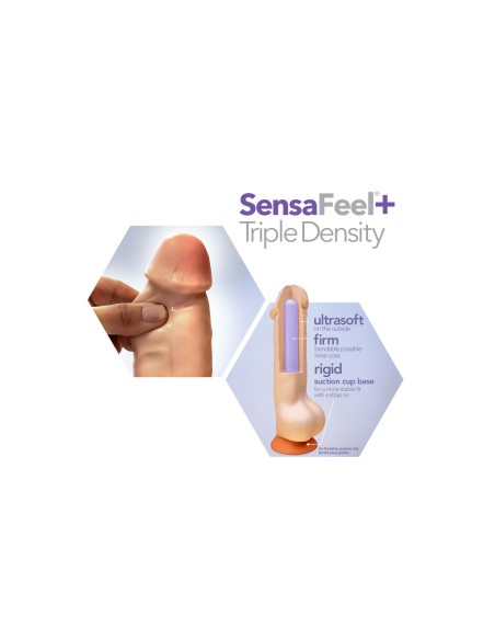 Gode réaliste Blush Dr Skin TPE Ø 3,1 cm (12,7 cm)