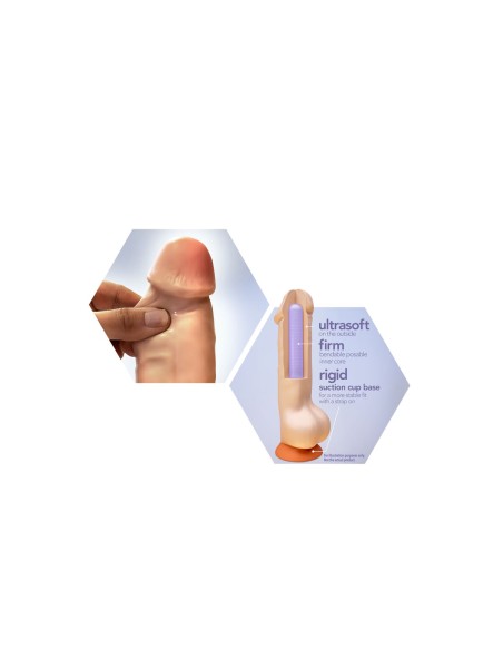 Gode réaliste Blush Dr Skin TPE Ø 3,1 cm (12,7 cm)