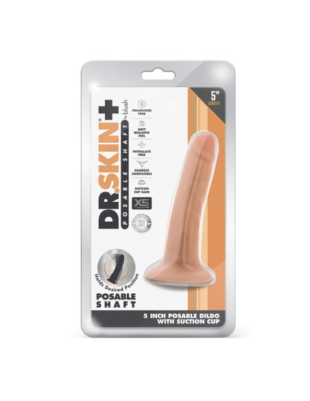Gode réaliste Blush Dr Skin TPE Ø 3,1 cm (12,7 cm)