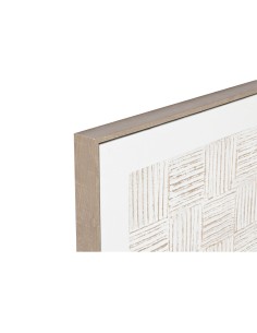 Cadre Home ESPRIT Abstrait Urbaine 82,2 x 4,5 x 82,2 cm (2 Unités) 2
