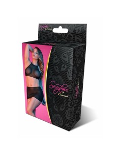 Ensemble de Lingerie Exposed Noir (L/XL)