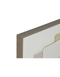 Cadre Home ESPRIT Blanc Beige Abstrait Scandinave 62 x 3,2 x 82 cm (2 Unités) 2