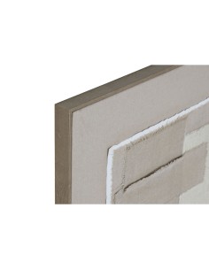 Cadre Home ESPRIT Marron Beige Abstrait Urbaine 62 x 3,2 x 62 cm (2 Unités) 2