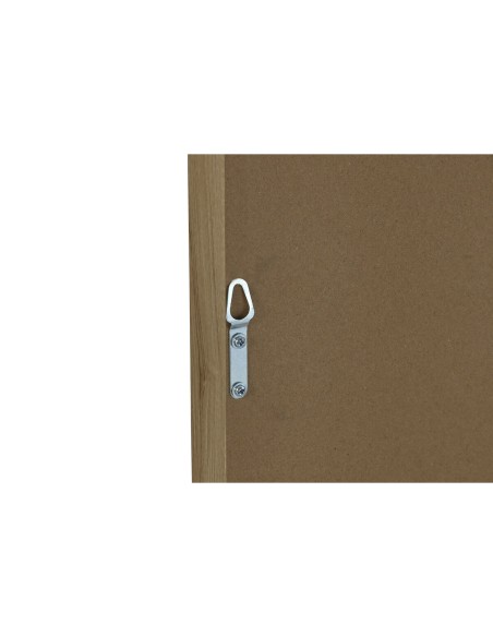 Cadre Home ESPRIT Blanc Naturel Moderne 60 x 4 x 60 cm (2 Unités)