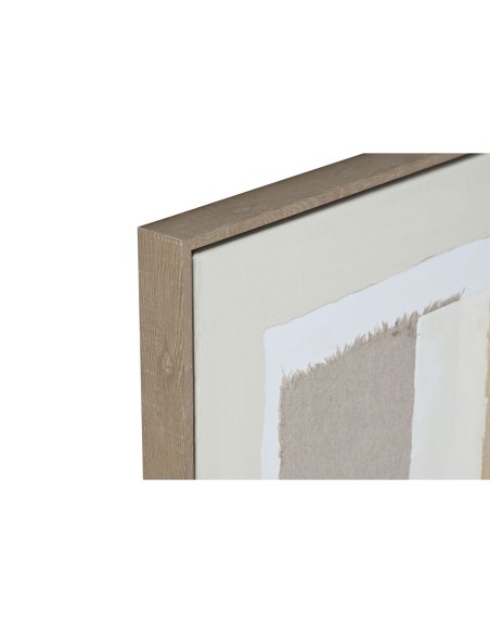 Cadre Home ESPRIT Marron Beige Abstrait Urbaine 82 x 3,8 x 102 cm (2 Unités)