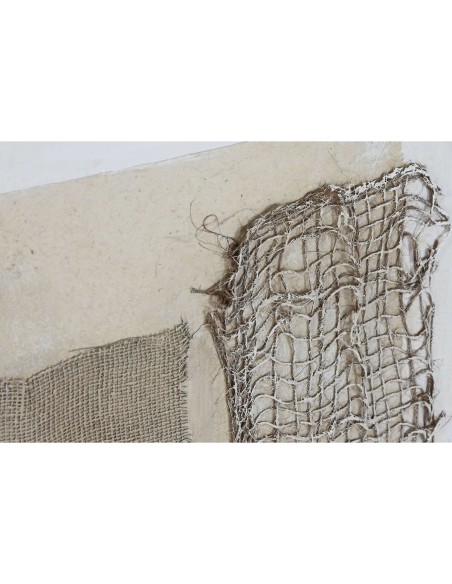 Cadre Home ESPRIT Marron Beige Abstrait Urbaine 82 x 3,8 x 102 cm (2 Unités)