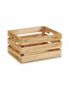 Boîte Décorative Marron Bois 31 x 16 x 21 cm (18 Unités) 2