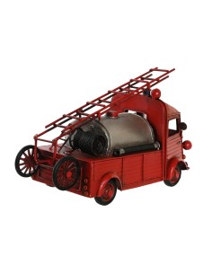 Figurine Décorative DKD Home Decor Rouge Argenté Vintage 33 x 14 x 19 cm (2 Unités) 2