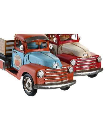 Figurine Décorative DKD Home Decor Bleu Blanc Rouge Orange Vintage 31 x 12 x 13 cm (2 Unités)