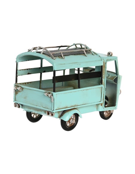 Figurine Décorative DKD Home Decor Rouge Vert Bleu ciel Vintage 16 x 7 x 10 cm (3 Unités)
