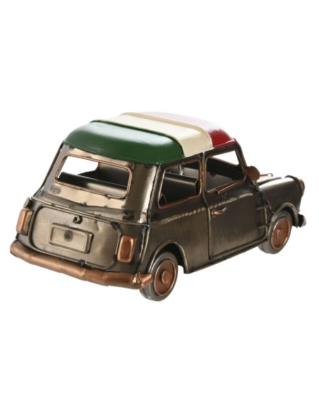 Figurine Décorative Home ESPRIT Doré Argenté Voiture Vintage 17 x 9 x 8 cm (3 Unités)