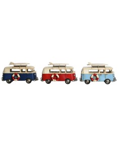 Figurine Décorative Home ESPRIT Bleu Rouge Blue marine 27 x 11,5 x 15,5 cm (3 Unités)