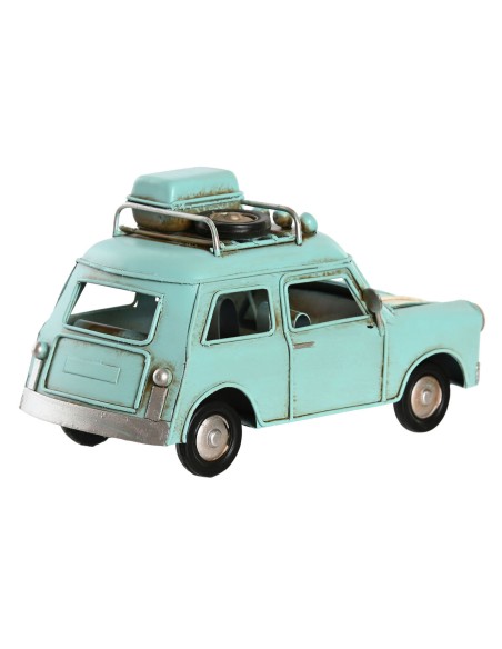 Figurine Décorative DKD Home Decor Rouge Vert Bleu ciel Voiture Vintage 16 x 7,5 x 9 cm (3 Unités)
