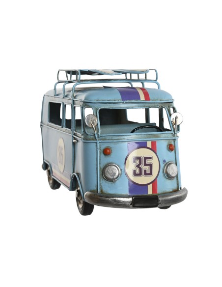 Figurine Décorative Home ESPRIT Rouge Bleu ciel Blue marine 27 x 10 x 16 cm (3 Unités)